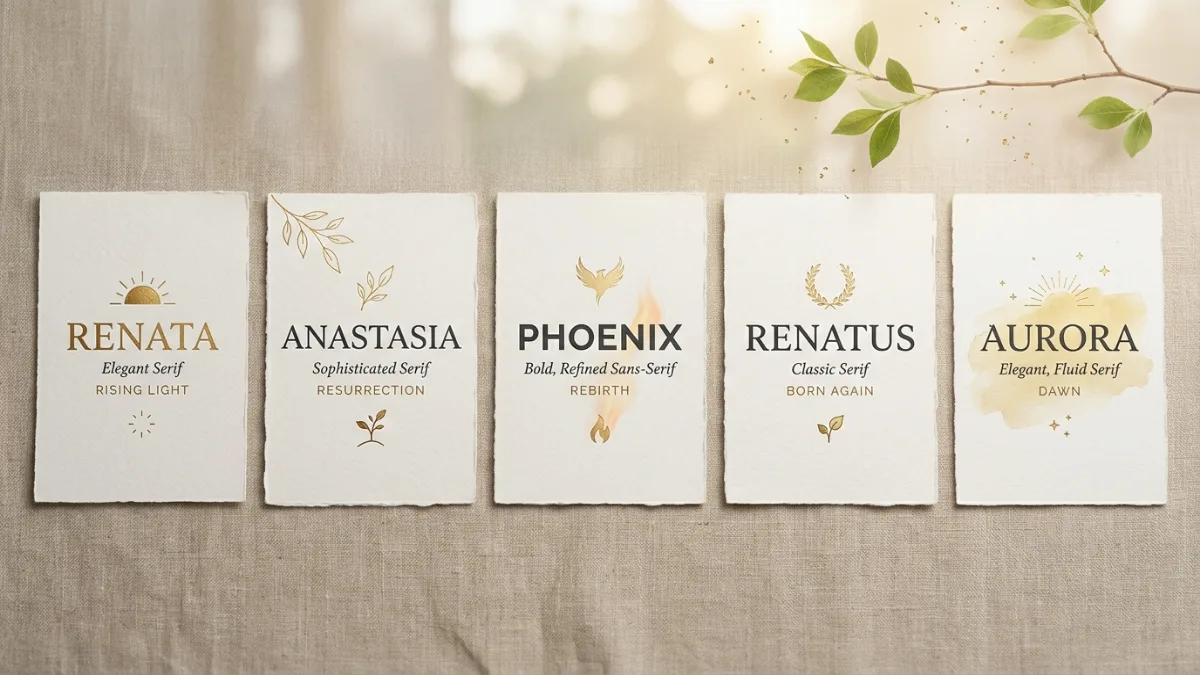 Names That Mean Rebirth