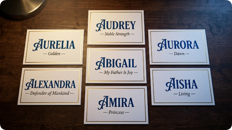 Perfect A Girl Names